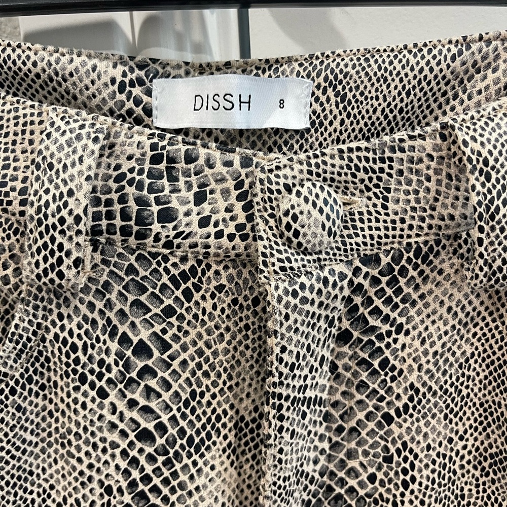 DISSH snake print pants